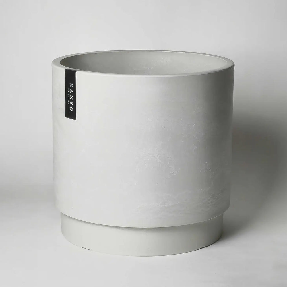 Signature Stone Self-Watering Planter by Kanso