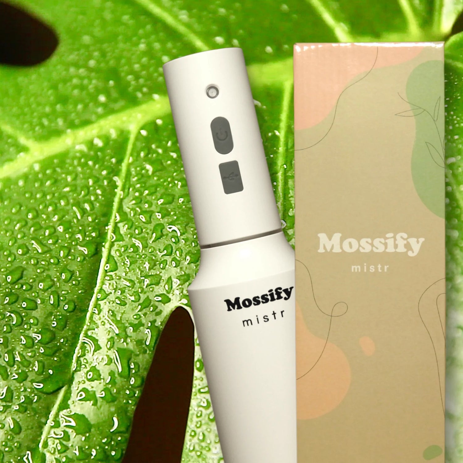 *Mossify mistr - Automatic Continuous Water Mister - Rechargeable Water Mister for Plants