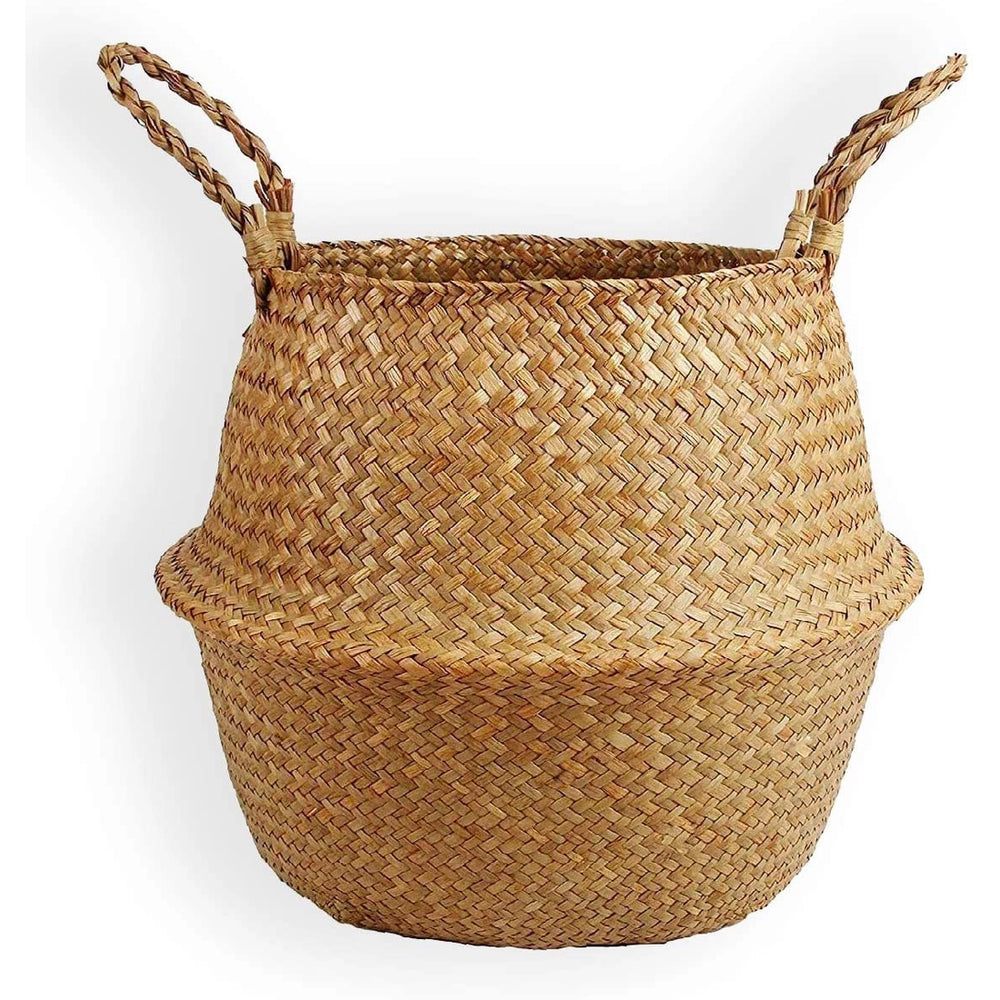 
                  
                    Handwoven Seagrass Belly Basket
                  
                