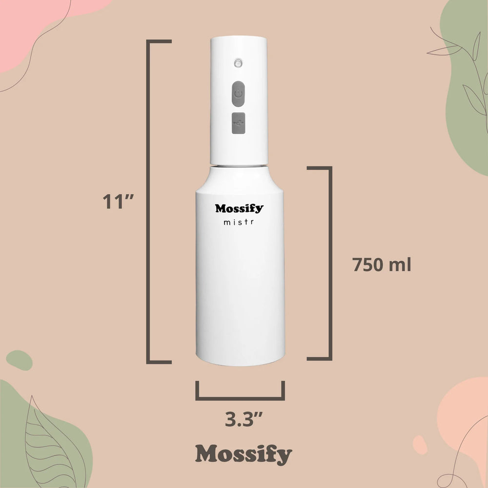 
                  
                    *Mossify mistr - Automatic Continuous Water Mister - Rechargeable Water Mister for Plants
                  
                
